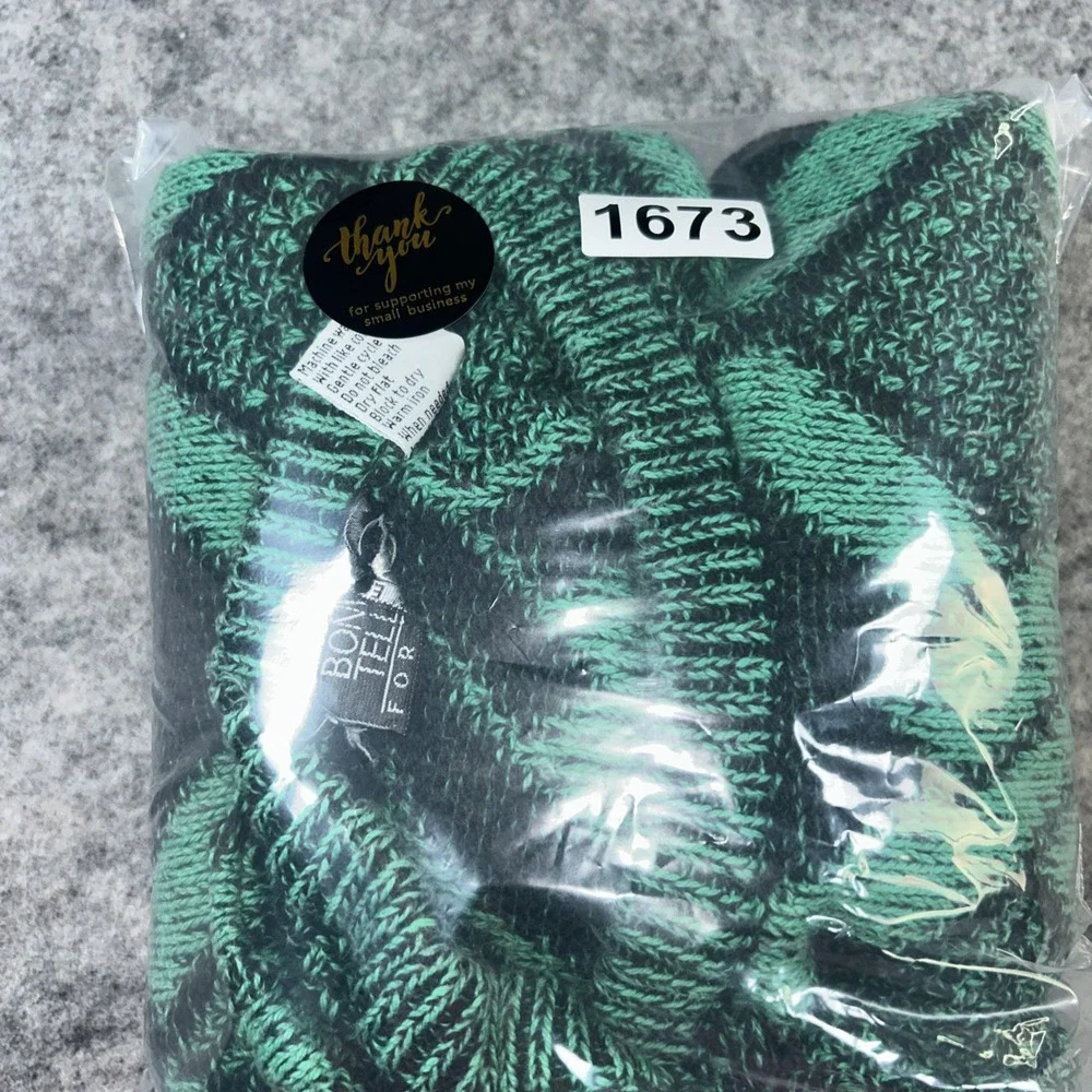 Vintage Bonwit Teller Men's XL Knit Sweater Green Long Sleeve‎ Crewneck Grandpa